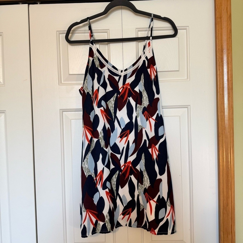 Coco+Carmen Spaghetti Strap Multicolor Mini dress